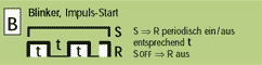 Funktion B Blinker, Impuls - Start