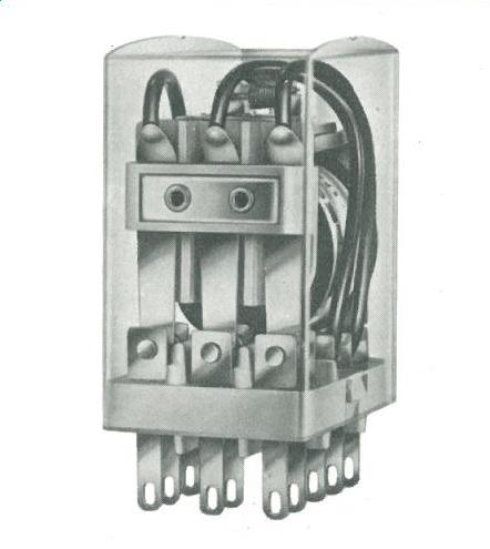 Plug-in industrial relay RELECO MR31 or MR51